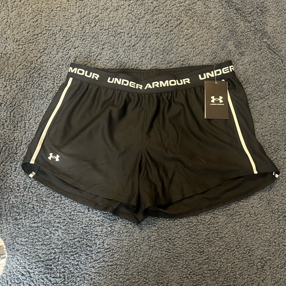Under Armour Black Athletic Performance Shorts